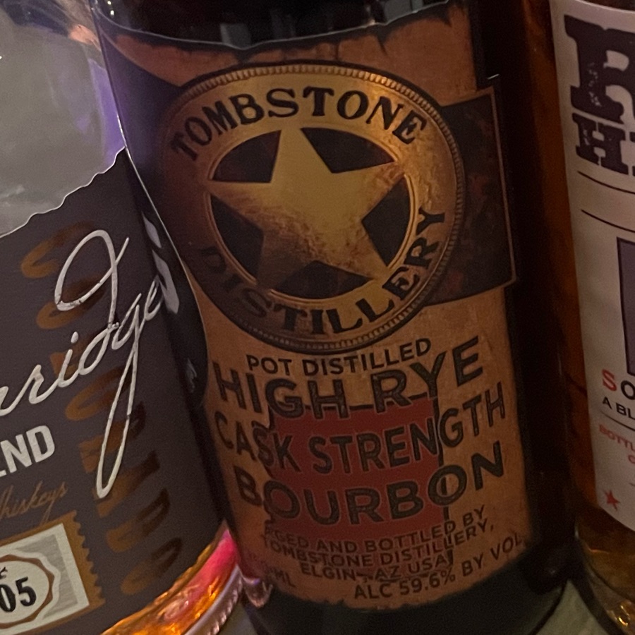 Tombstone High Rye Bourbon