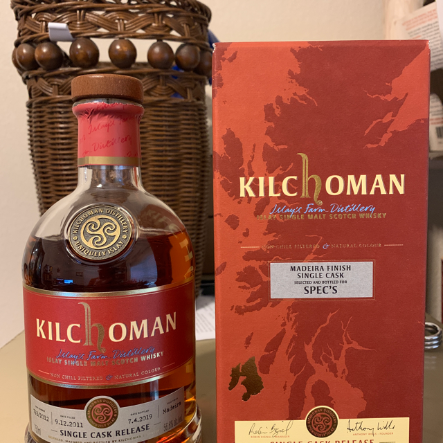 Kilchoman Madeira Finish Spec's Pick
