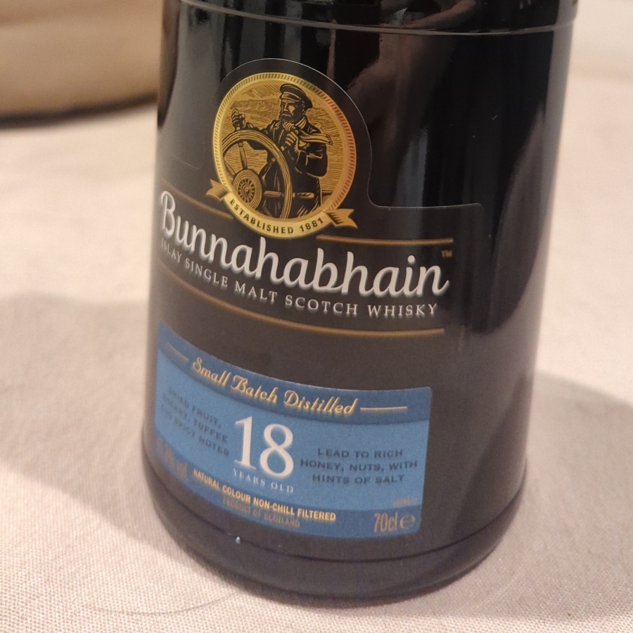 bunnahabhain 18 year