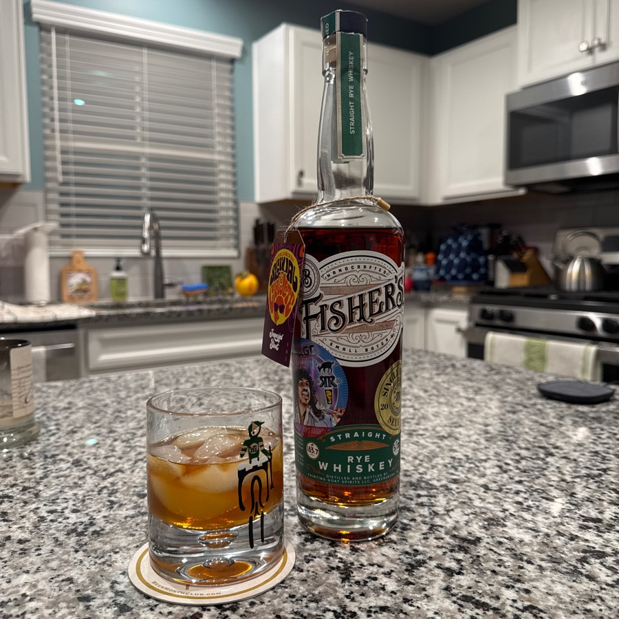 CB Fisher's 2024 Single Barrel Select Straight Rye Whiskey - Barrel 165 "Chocolate Lava Cake"