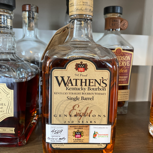 Wathen's Single Barrel - Southern Spirits Pick