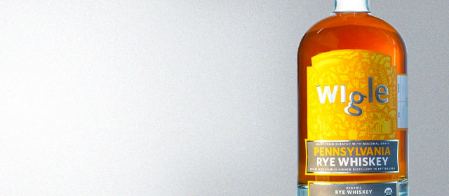 Wigle Organic Pennsylvania Rye Whiskey