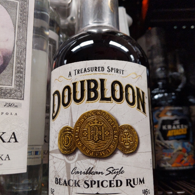 Doubloon Black Spiced Rum