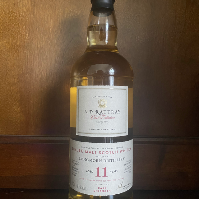 Longmorn 2007 11 Year Cask Collection (A.D. Rattray)