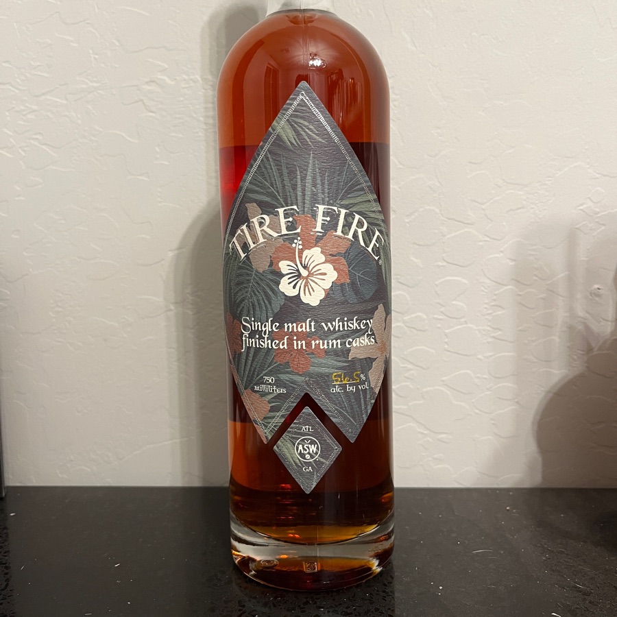 ASW Tire Fire Single Malt Rum Cask Finish
