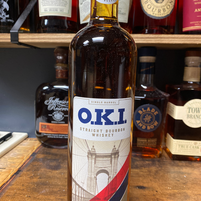OKI Single Barrel Breaking Bourbon Okilly Dokilly Pick