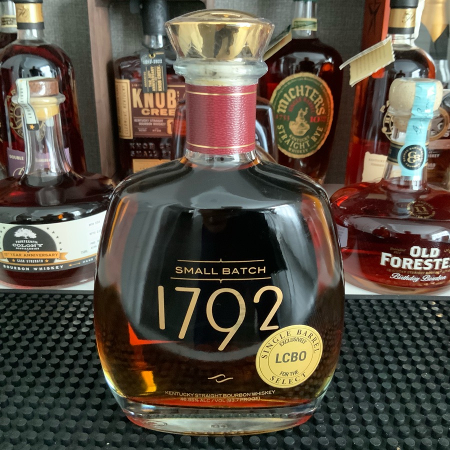 1792 Small Batch Single Barrell Select