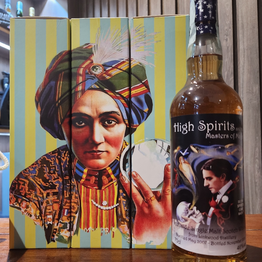 Linkwood 12yo Masters of Magic collection, "Do the Spirits come back?"