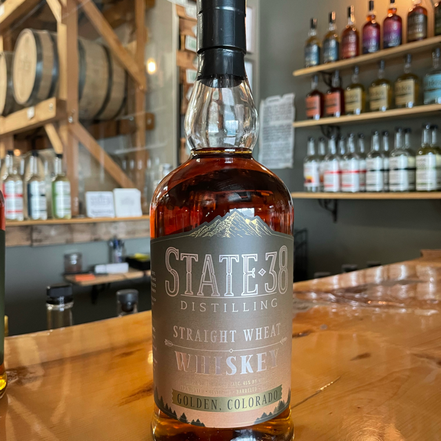 State 38 Straight Wheat Whiskey