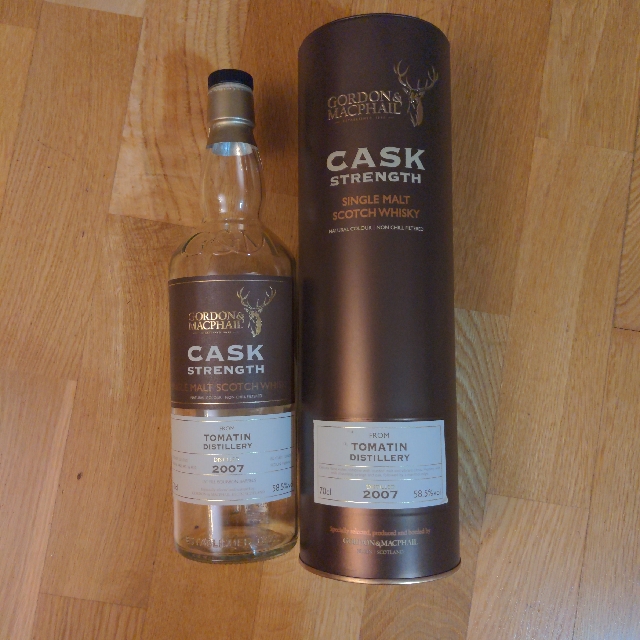 Tomatin 2007 Cask Strength (Gordon & MacPhail)