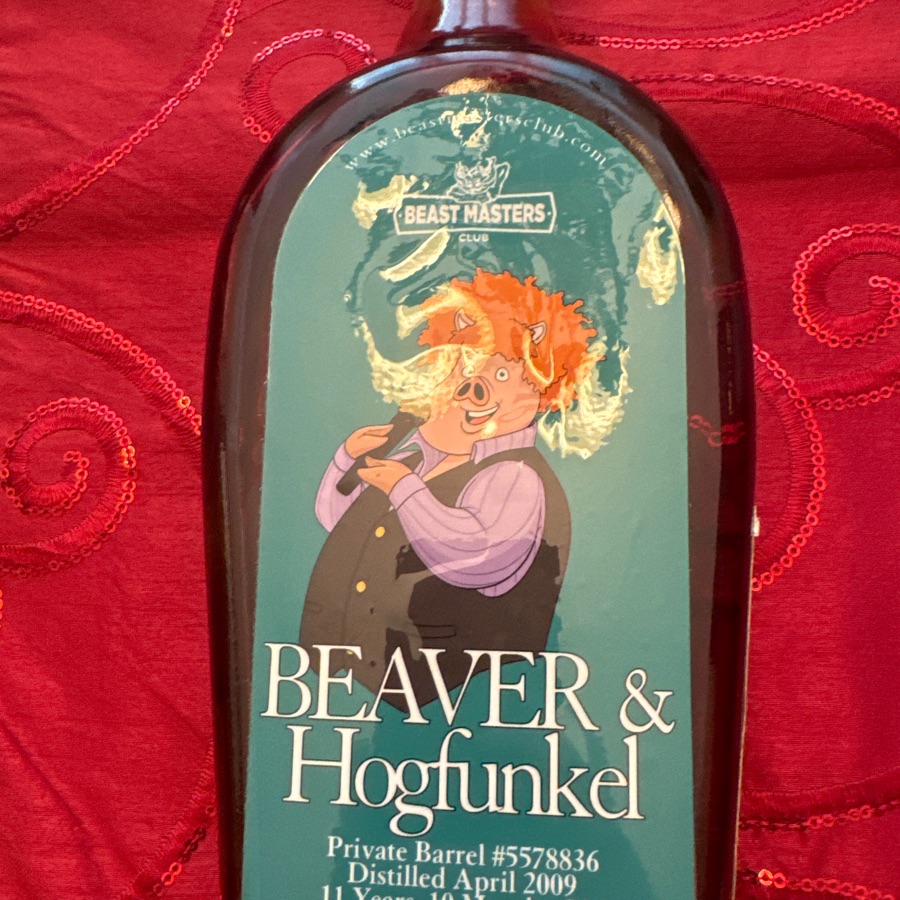 Elijah Craig Small Batch Beast Masters Club Pick - "Beaver & Hogfinkel" - Barrel 5578836 - W-L, F-5