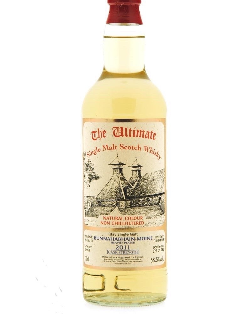 Bunnahabhain Moine 2011 7 Year Cask Strength (The Ultimate)