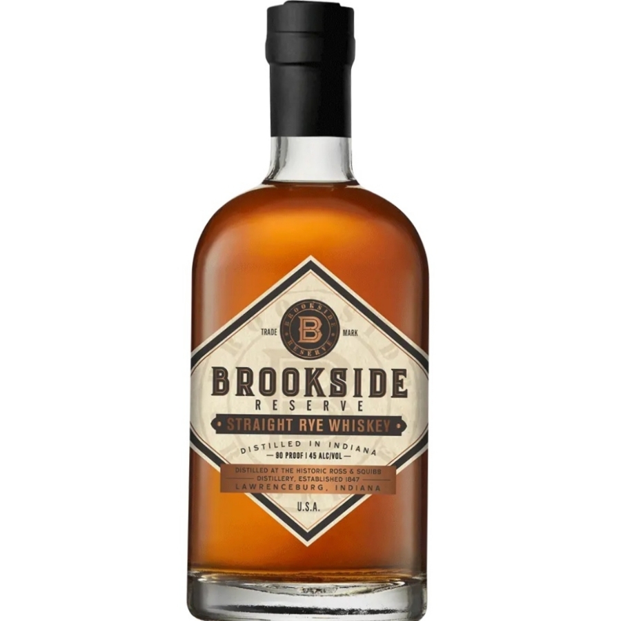 Brookside Reserve Straight Rye Whiskey