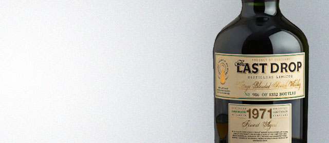 The Last Drop 1971 Blended Scotch