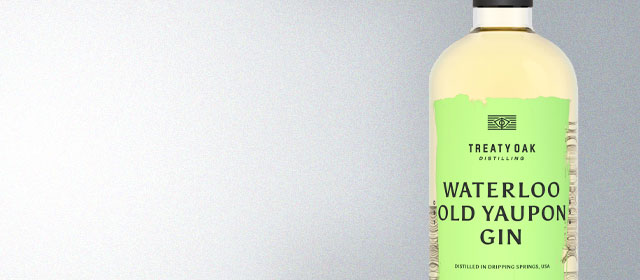 Treaty Oak Waterloo Old Yaupon Gin