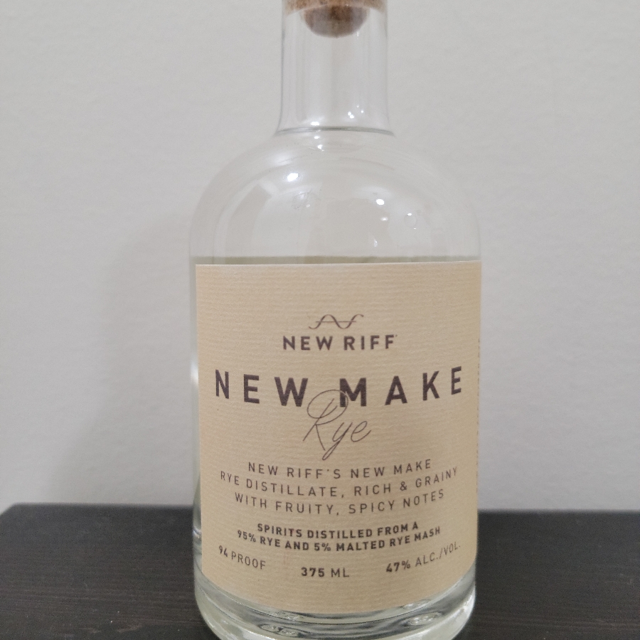 New Riff New Make Rye (94 proof)