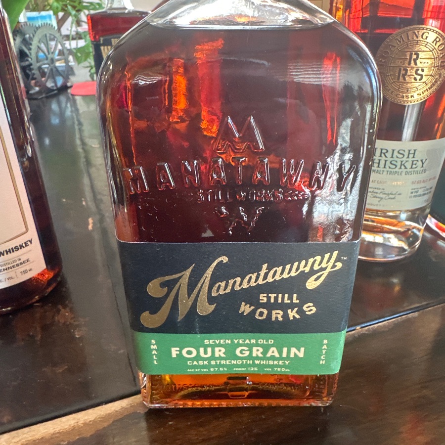 Manatawny Still Works Four Grain Small Batch Seven Year Old Cask Whiskey