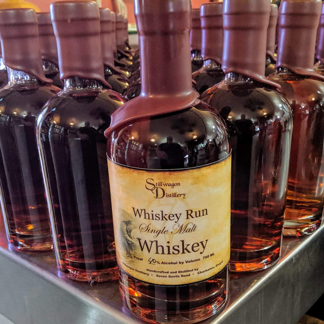 Stillwagon Distillery Whiskey Run Single Malt Whiskey
