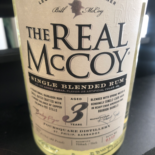 The Real McCoy 3 Year Distiller's Proof