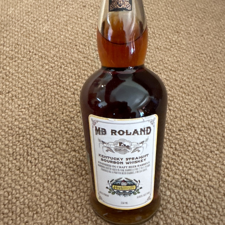 MB Roland Kentucky Straight Bourbon Whiskey Finished in Craft Beer Barrels