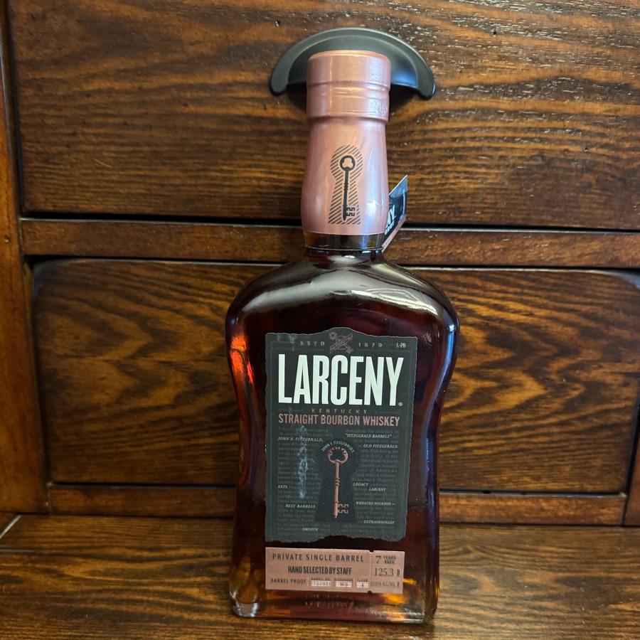 Larceny Straight Bourbon Whiskey Private Single Barrel (The Prime Barrel - 7757821)