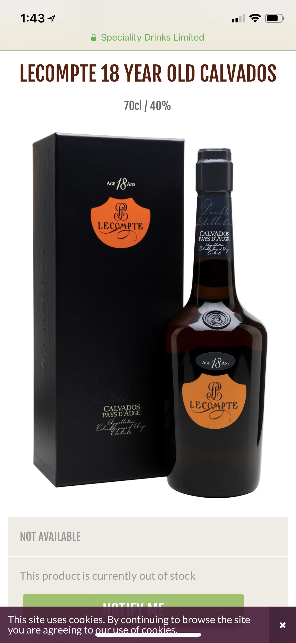 Lecompte 18 Year