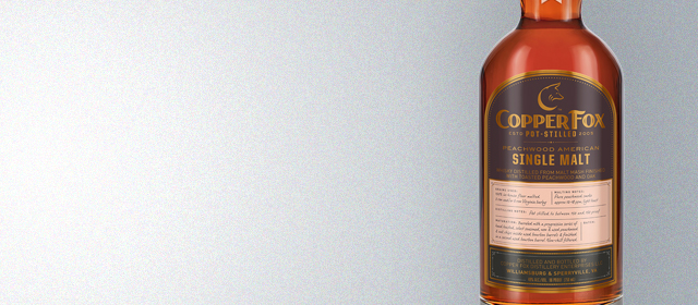 Copper Fox Peachwood American Single Malt