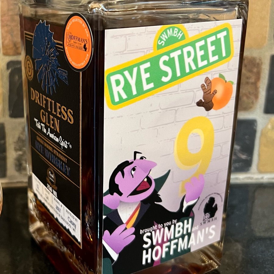 Driftless Glen Rye Street 9 (Ginger Peach, SWMBH pick)