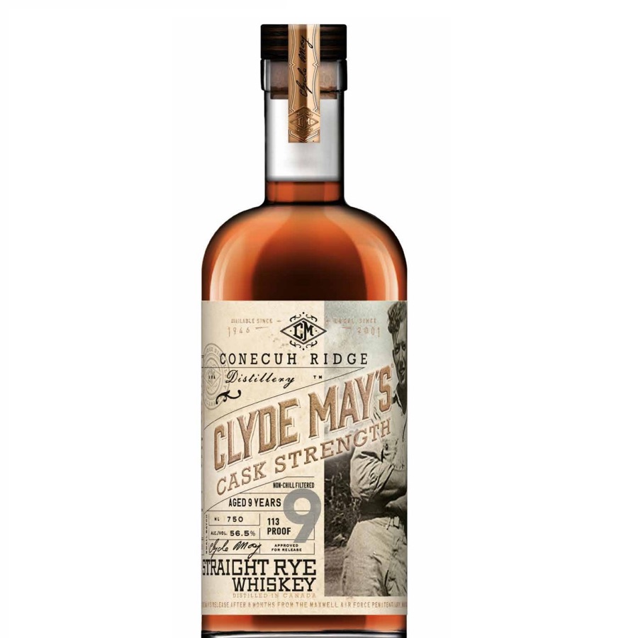 Clyde May's 9 year old Single Barrell rye