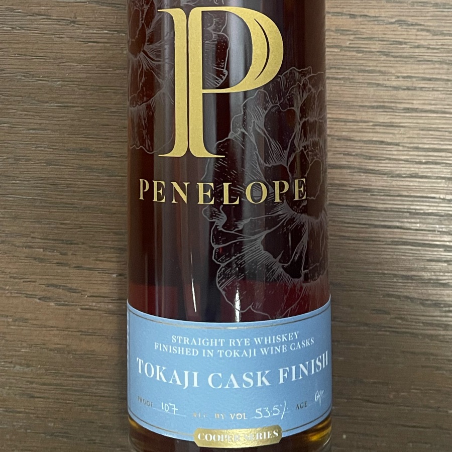 Penelope 6 Year Tokaji Cask Finish Rye - Batch 1