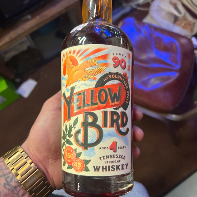 Yellow bird Tennessee straight whiskey