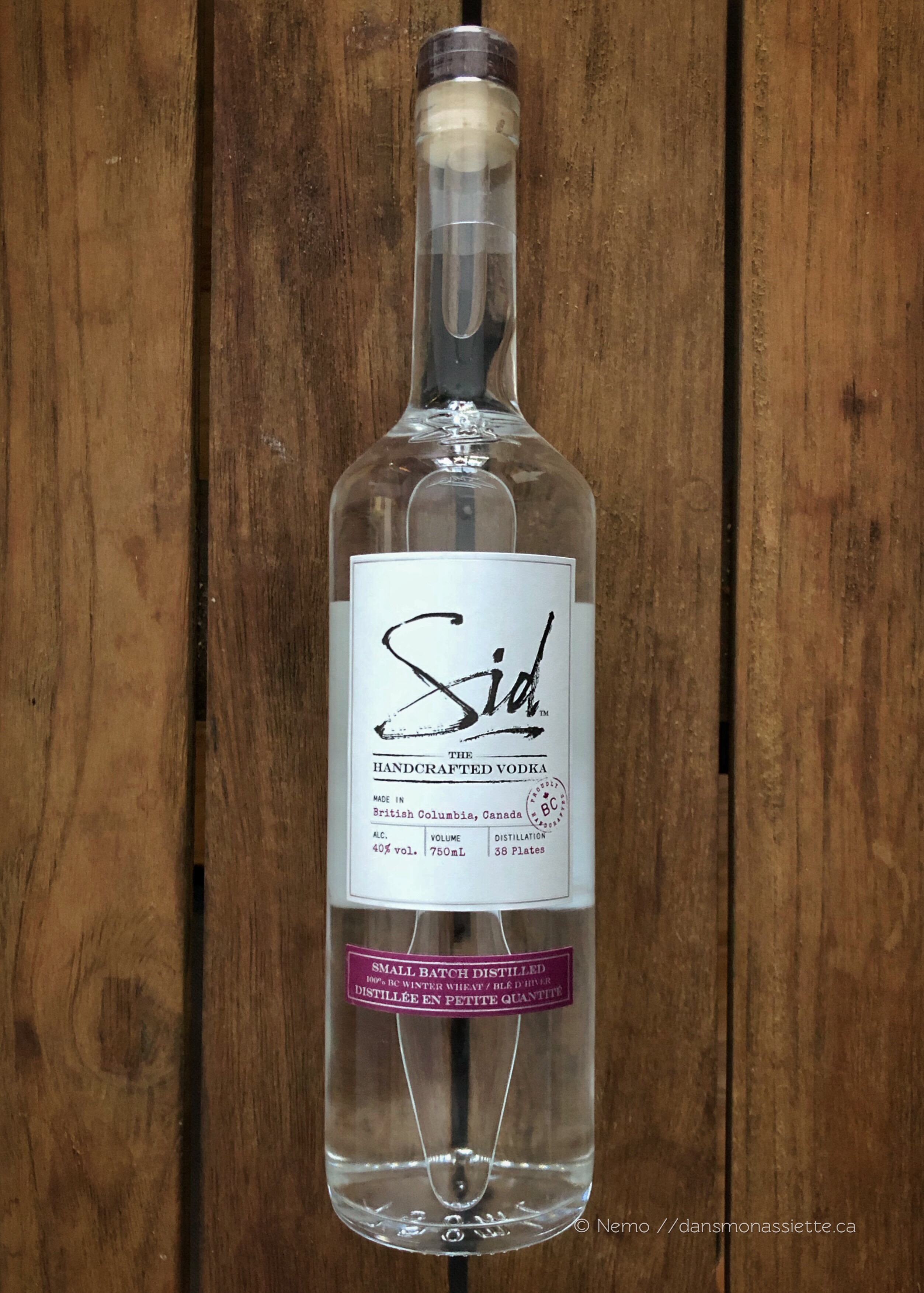Sid Vodka Winter Wheat