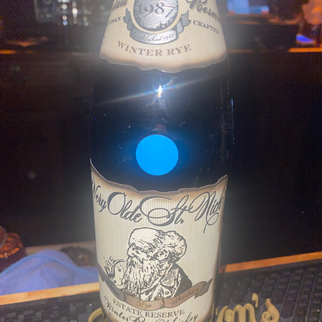 Very Olde St. Nick Estate Reserve Winter Rye