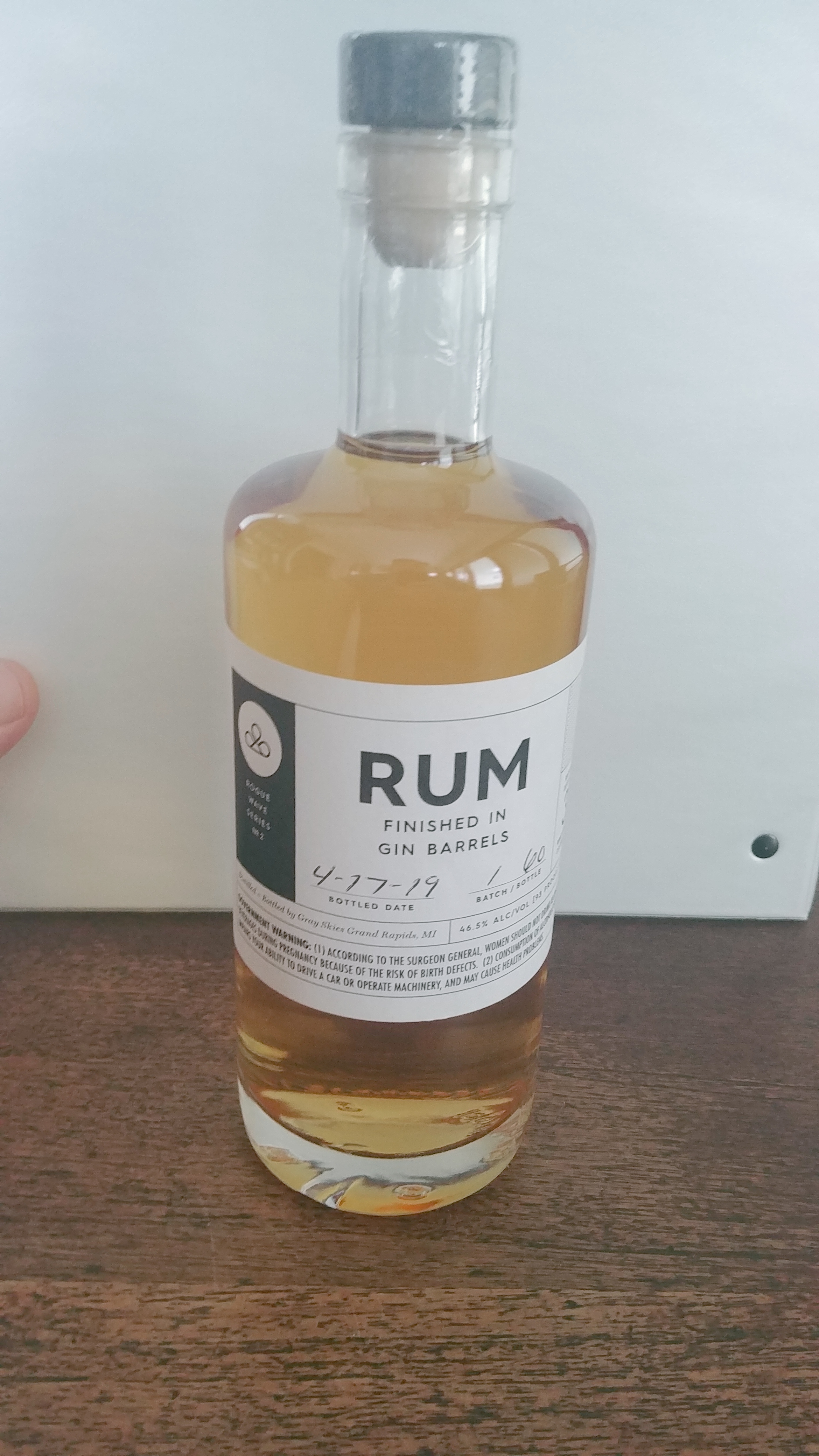 Gray Skies Rum