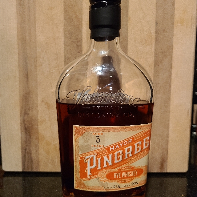 Mayor Pingree 5 Year Orange Label Single Barrel Rye