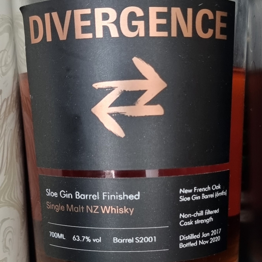 Divergence Sloe Gin Barrel Finished