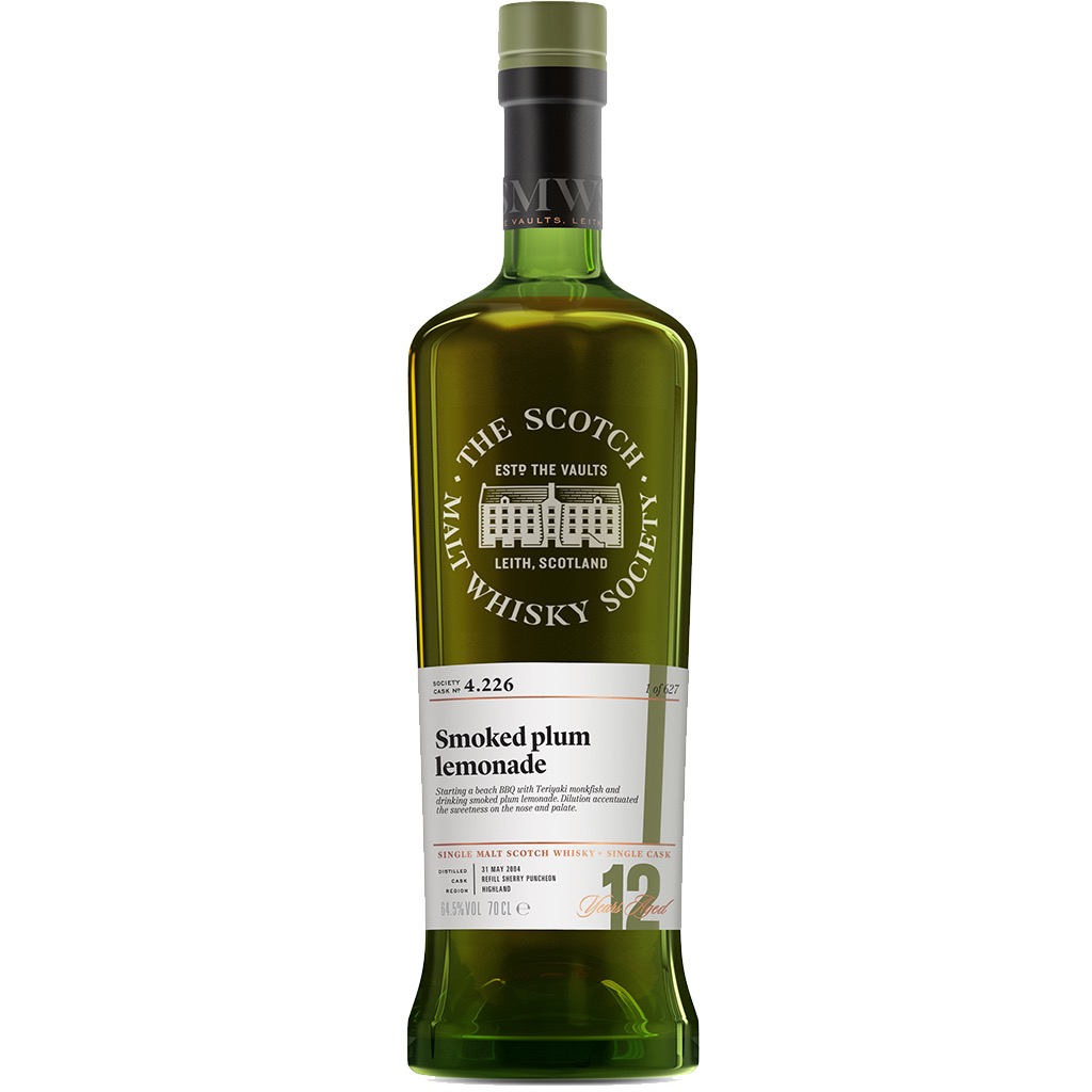 Smoked plum lemonade 4.226 (SMWS)