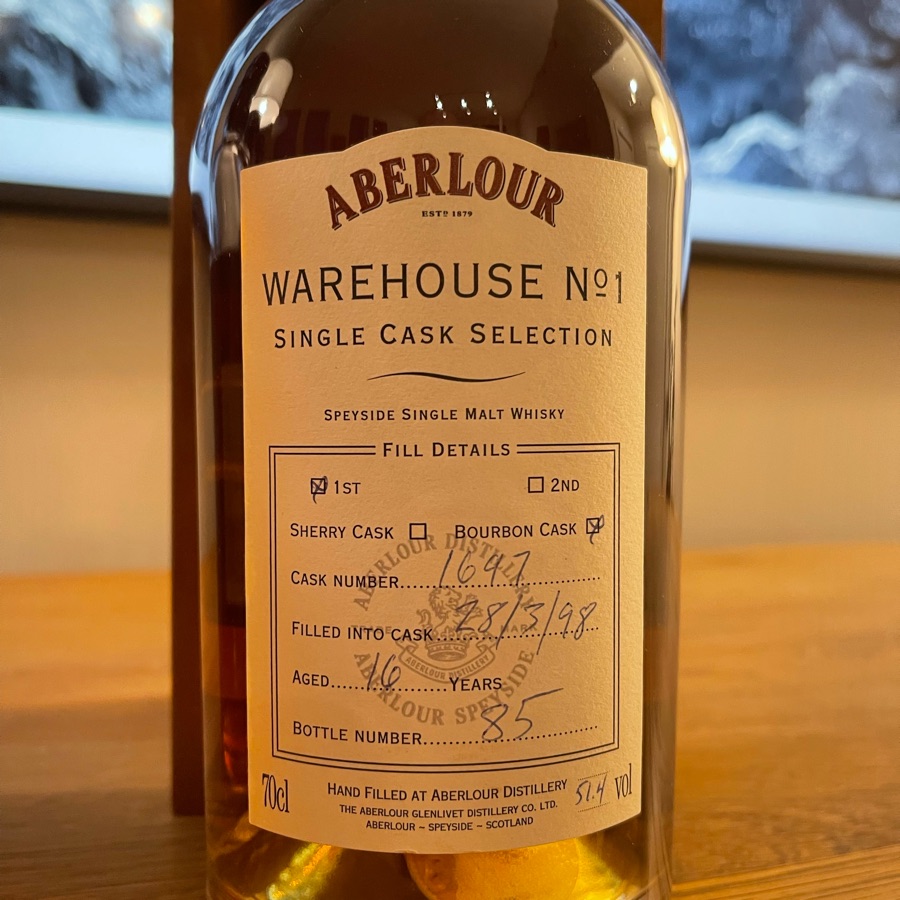 Aberlour Single Cask Selection 1998