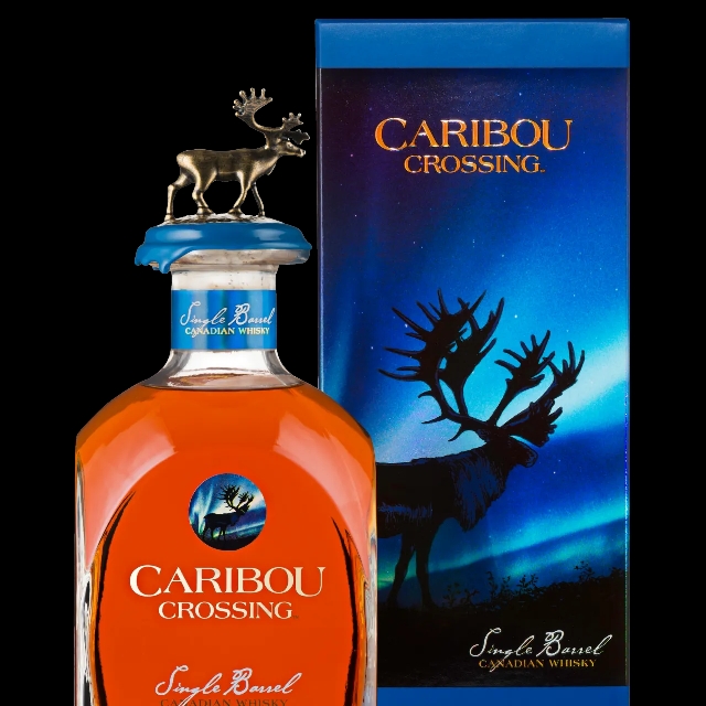 Caribou Crossing Single Barrel Canadian Whisky, Single Barrel Select, Mega Bev Barrel Pick June 2022, Barrel# 129