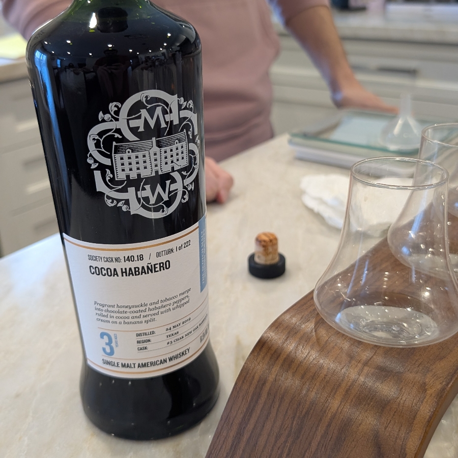 Cocoa Habañero Cask 140.18 (SMWS)