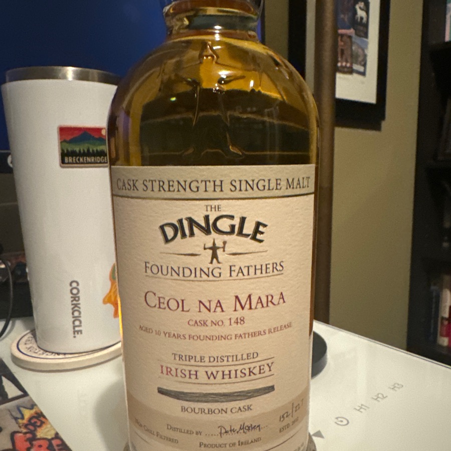 Dingle Founding Fathers - Ceol Na Mara, Cask No 148 Bottle 152/227