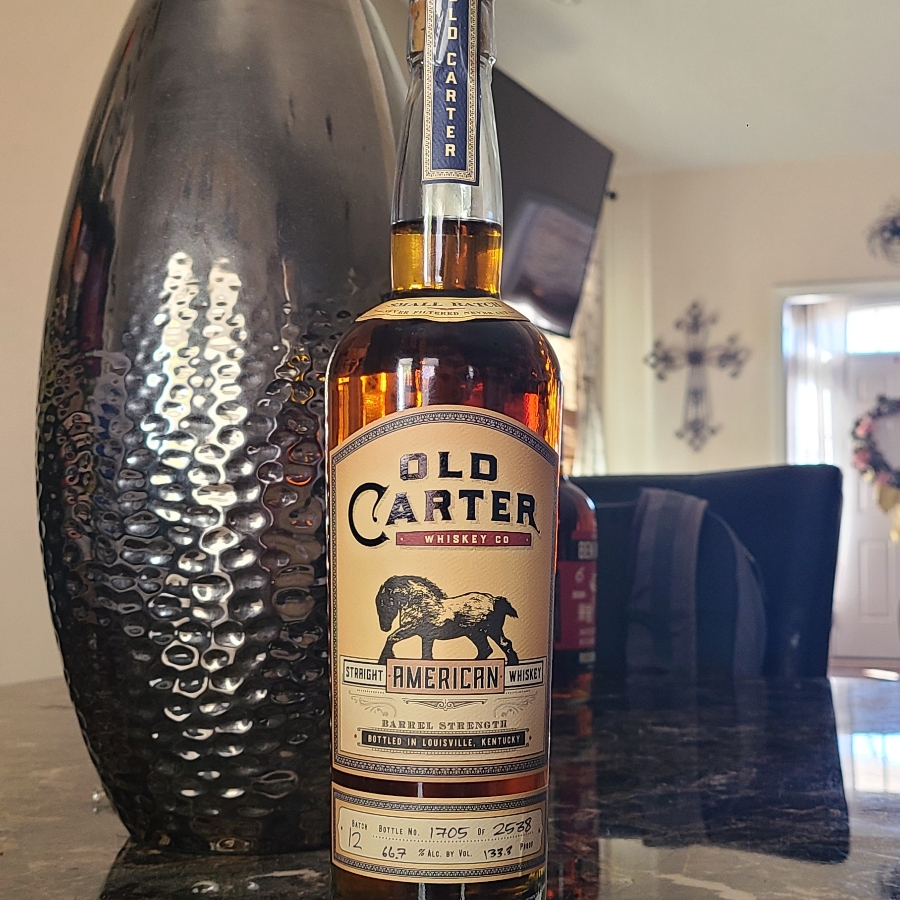 Old Carter Barrel Strength Straight American Whiskey (Batch 12)