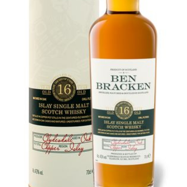 Ben Bracken 16 Year Islay Single Malt