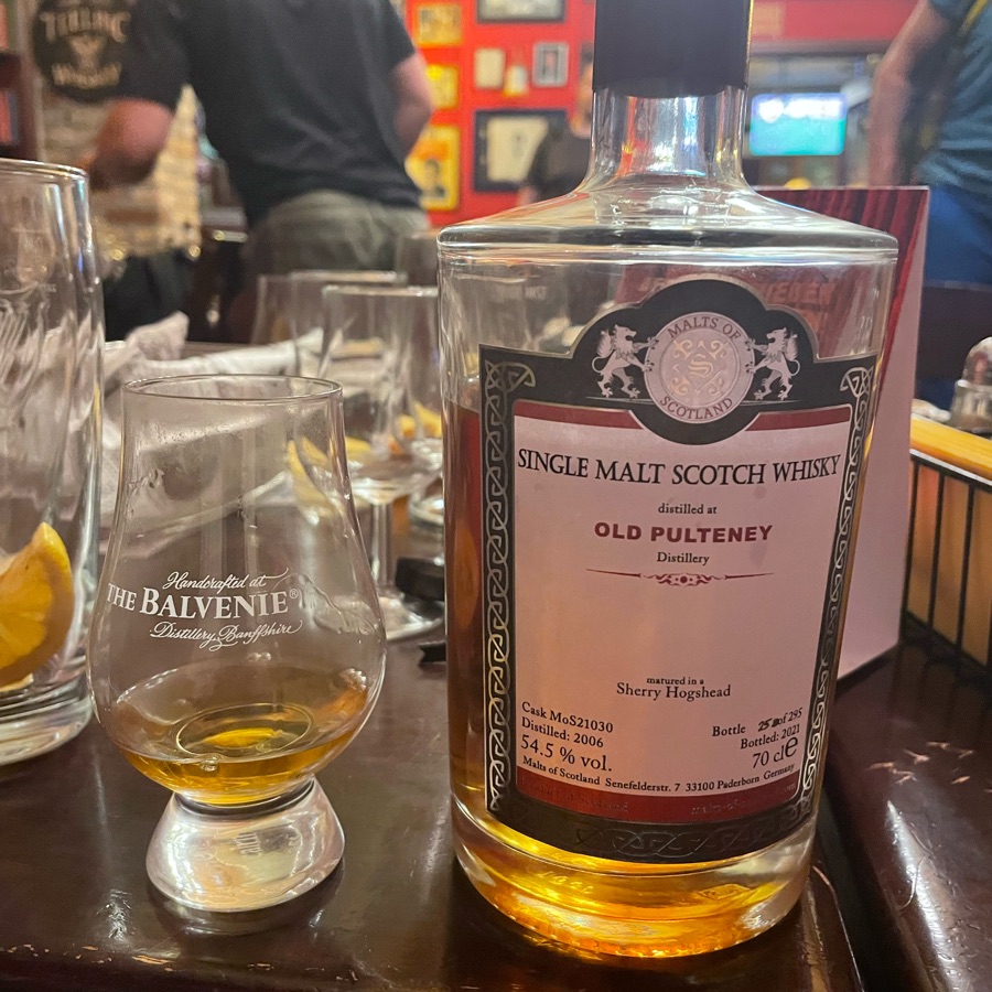 Old Pulteney 2006 MoS