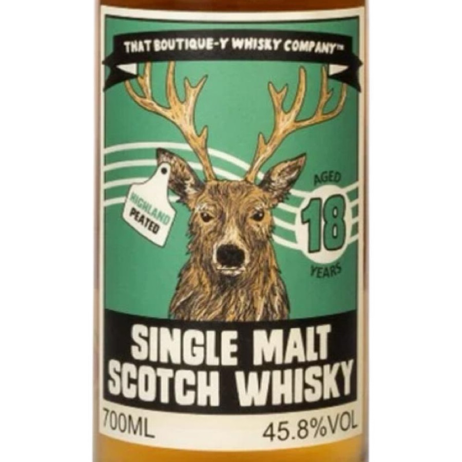 That Boutique-y Whisky Company Highland Peated Single Malt Scotch Whisky 18 Year Old