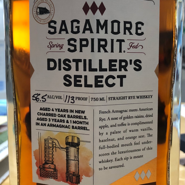 Sagamore Spirit Distiller's Select Armagnac Finish Rye
