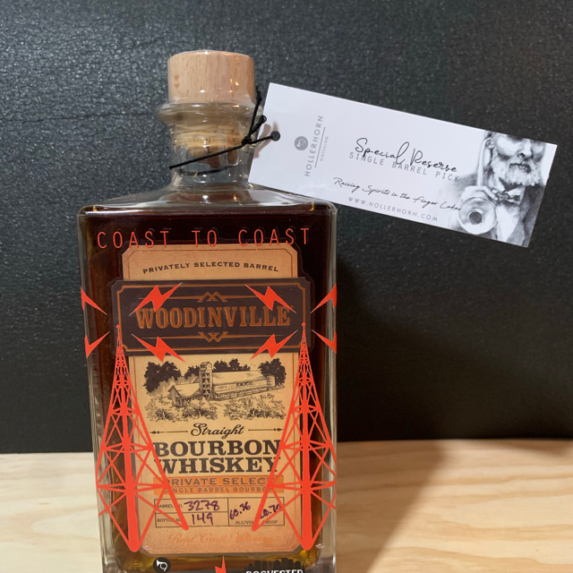 Woodinville Private Select Single Barrel Bourbon (Hollerhorn/REBP)