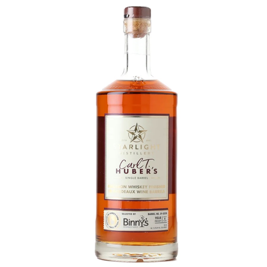 Starlight Bourbon Whiskey Finished in Bourdeaux Wine Barrels - Selected by Binny's
