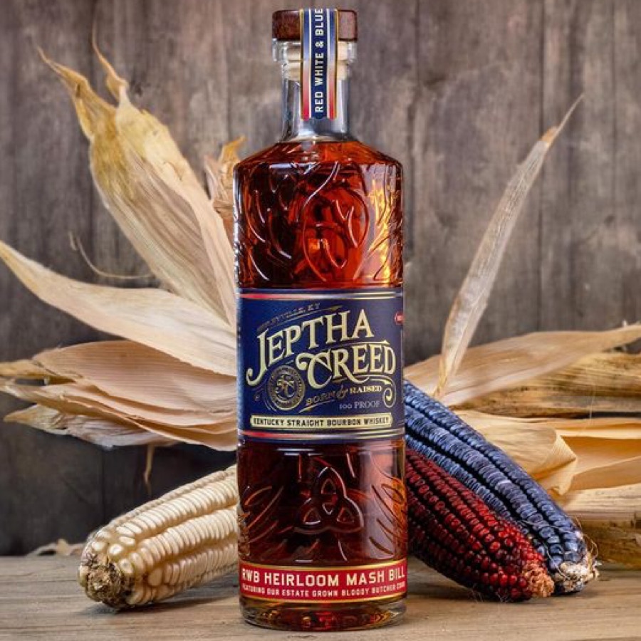 Jeptha Creed Red-White-Blue Kentucky Straight Bourbon - Batch 3 - Creativets