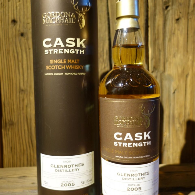 Glenrothes 2005 12 Year Cask Strength (Gordon & MacPhail)